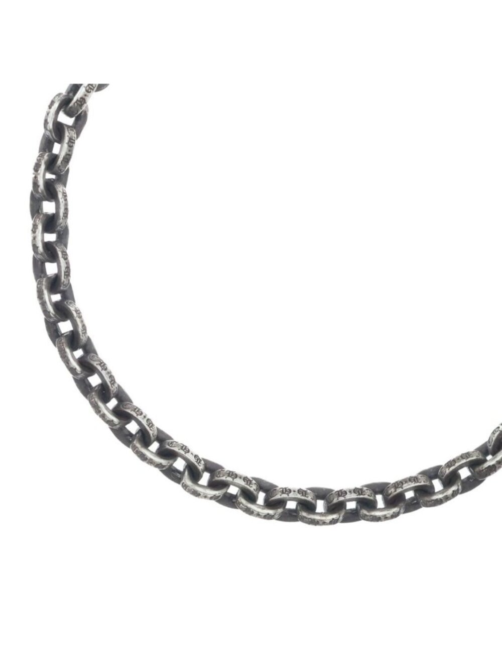 Chrome Hearts Paper Chain 18 Necklace Silver
